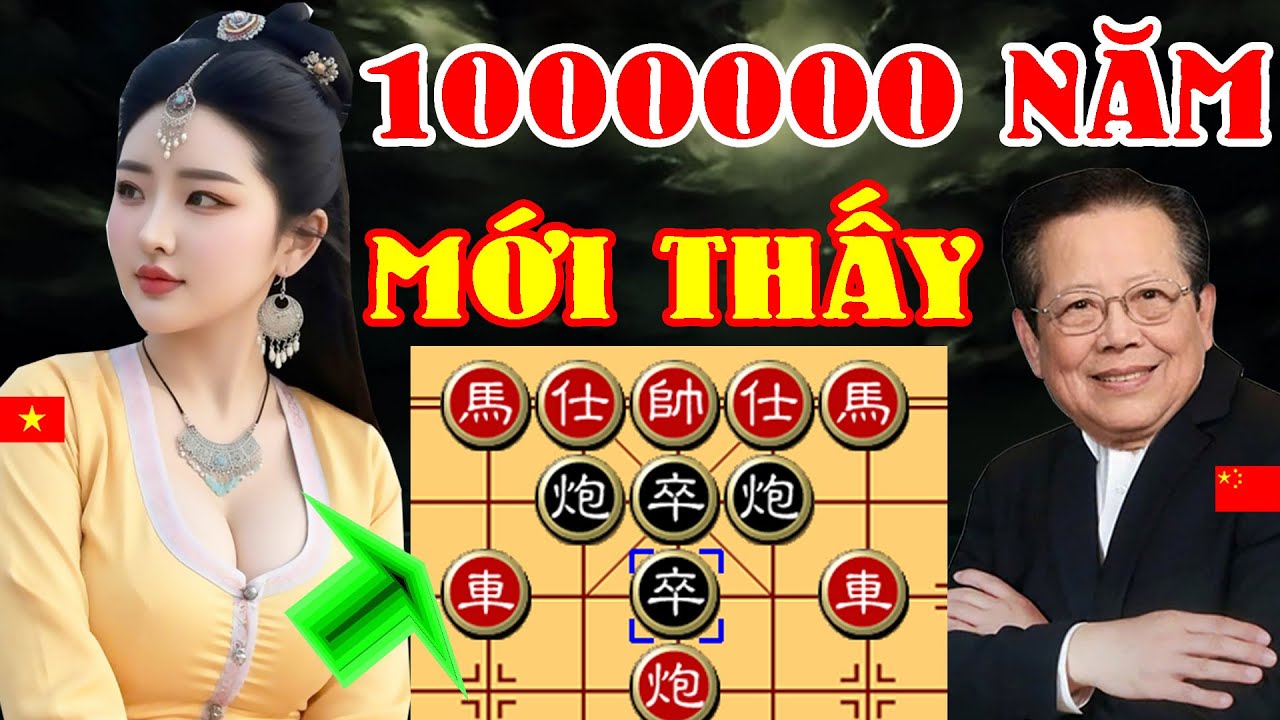 VÁN CỜ KỲ LẠ PHẾ XE ĐI CHỈ 1 TỐT ĂN SẠCH CẢ BÀN