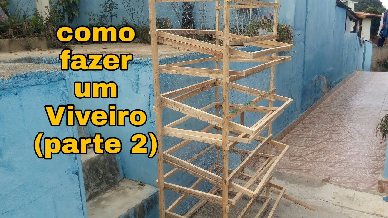 Como fazer um viveiro para Codorna (parte 2)