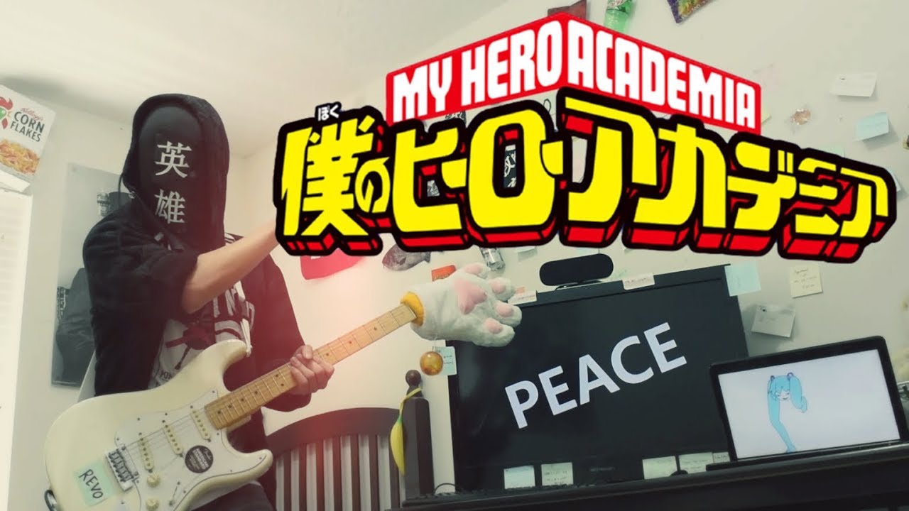 Boku no Hero Academia S2 OP - Peace Sign (ピースサイン) Guitar Cover | 僕のヒーローアカデミア