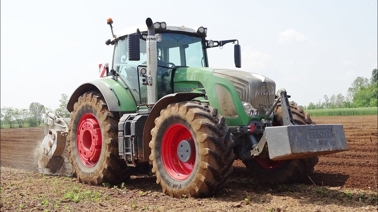 Fendt 936 Vario + Stabilizzatrice - Frantuma Sassi FAE MTH 200 | ALBANESE