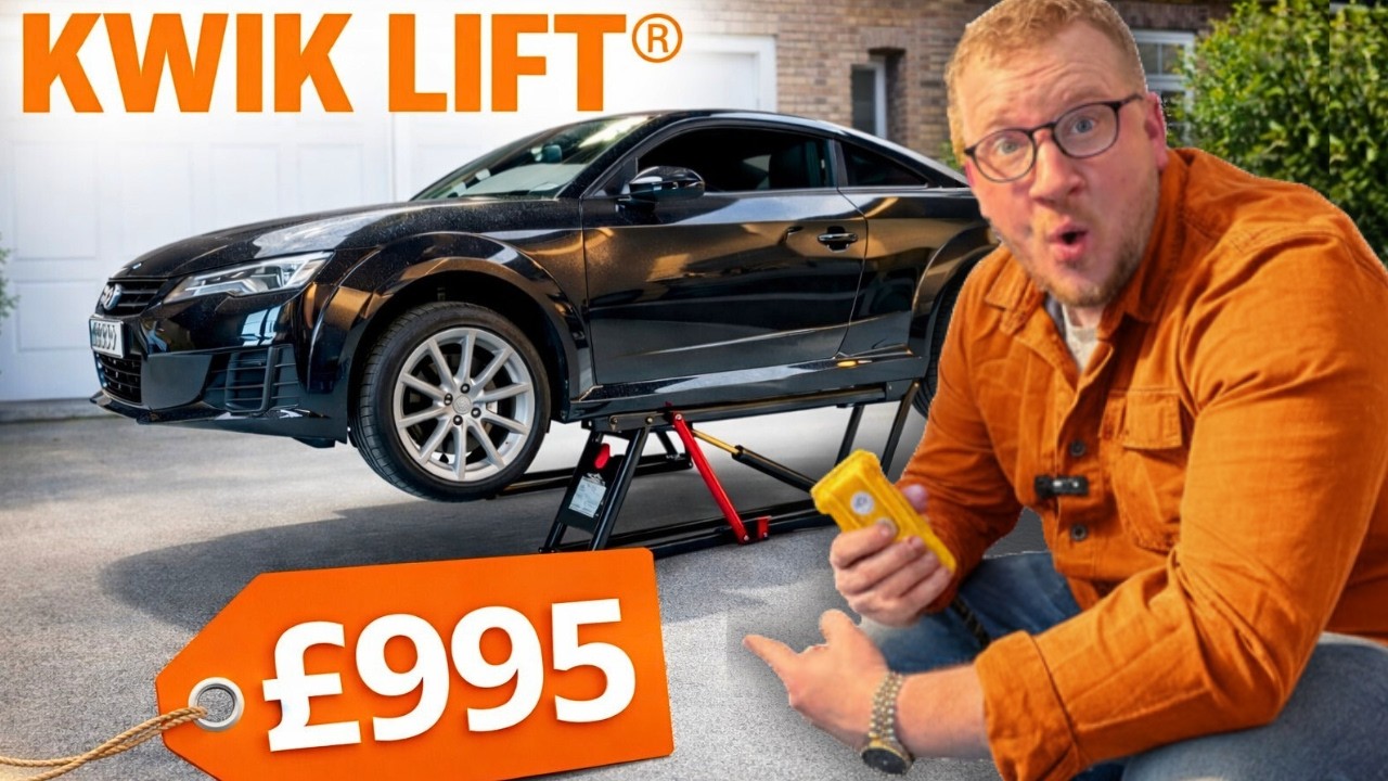 Я протестировал автомобильный домкрат Kwik-Lift от Equipment4Garages стоимостью 995 фунтов стерли...
