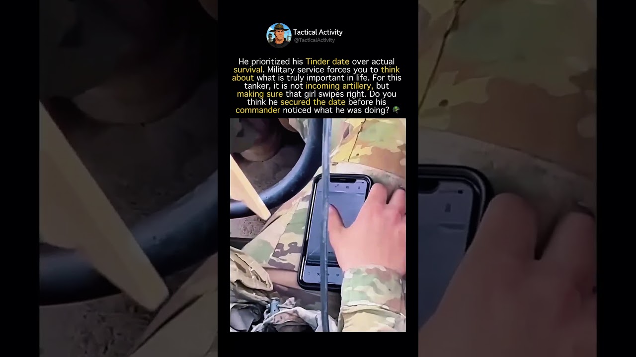 Finding Love Inside A Tank #military
