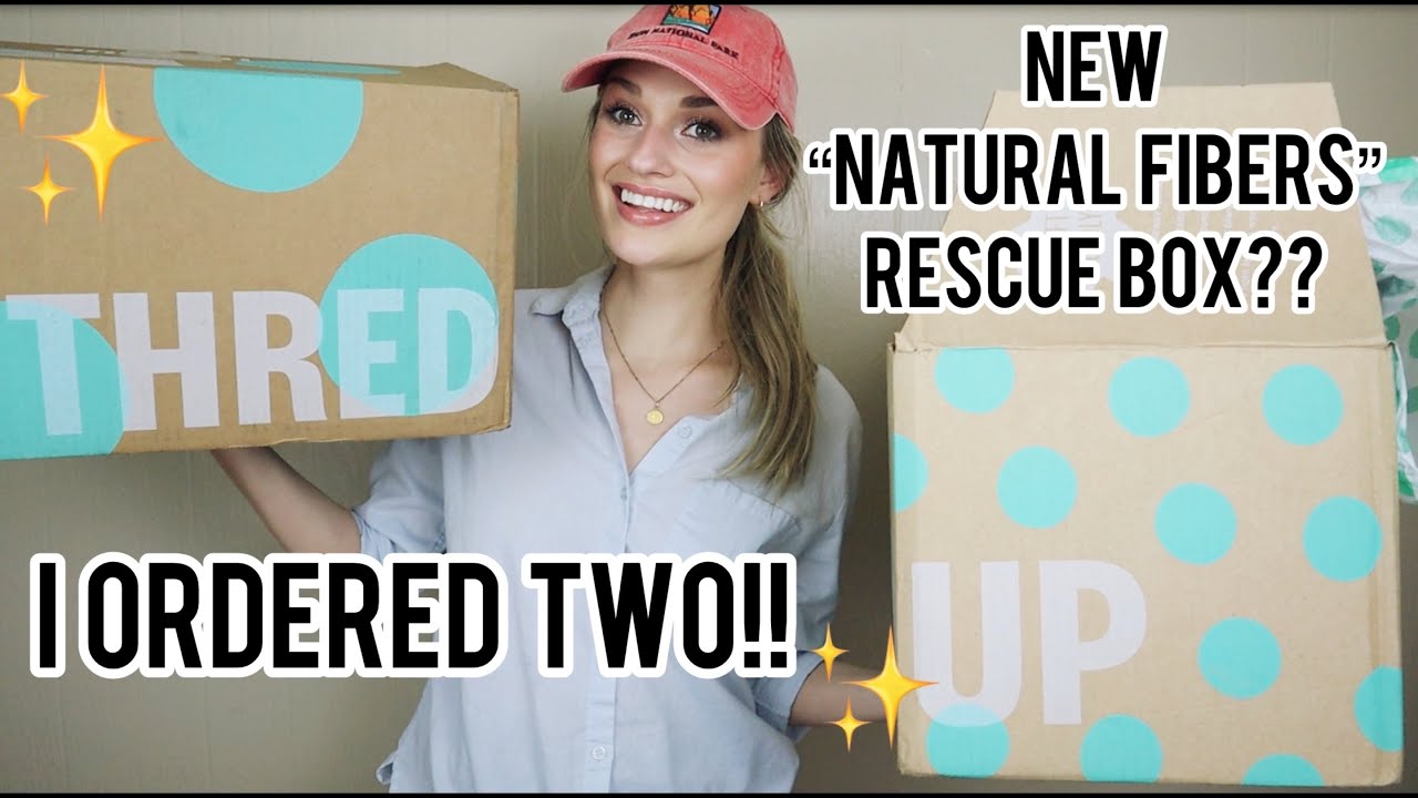 Unbox Thredup's NEW Natural Fibers Rescue Box With Me! What Can I Resell on Poshmark for a Profit? $