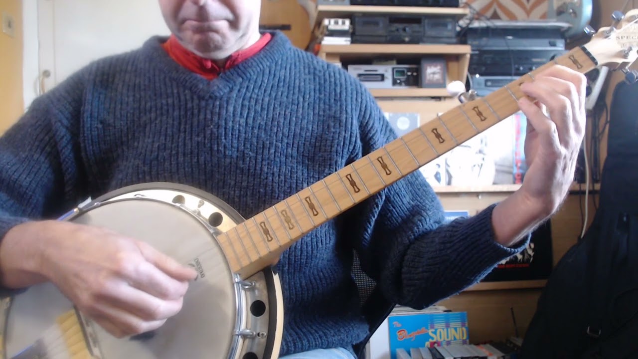 bad moon rising verse simplified banjo