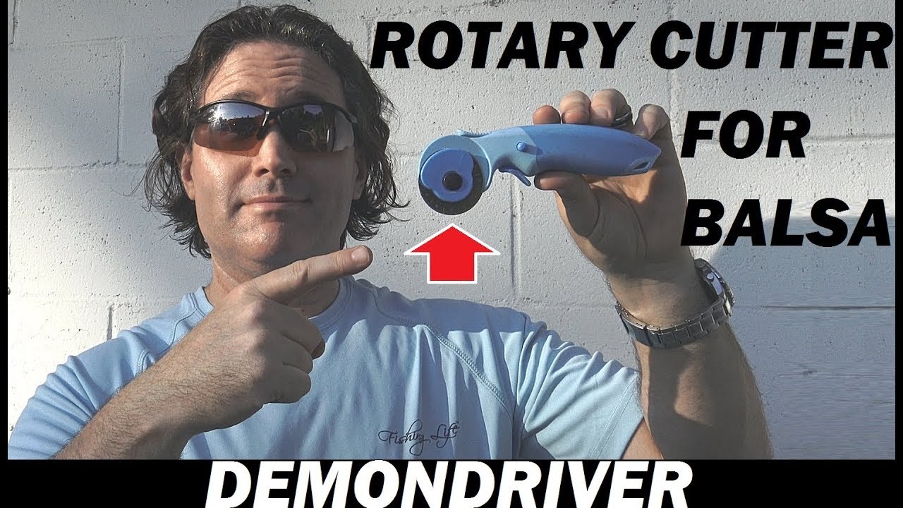 RC DIY Rotary Cutter for Balsa and Depron