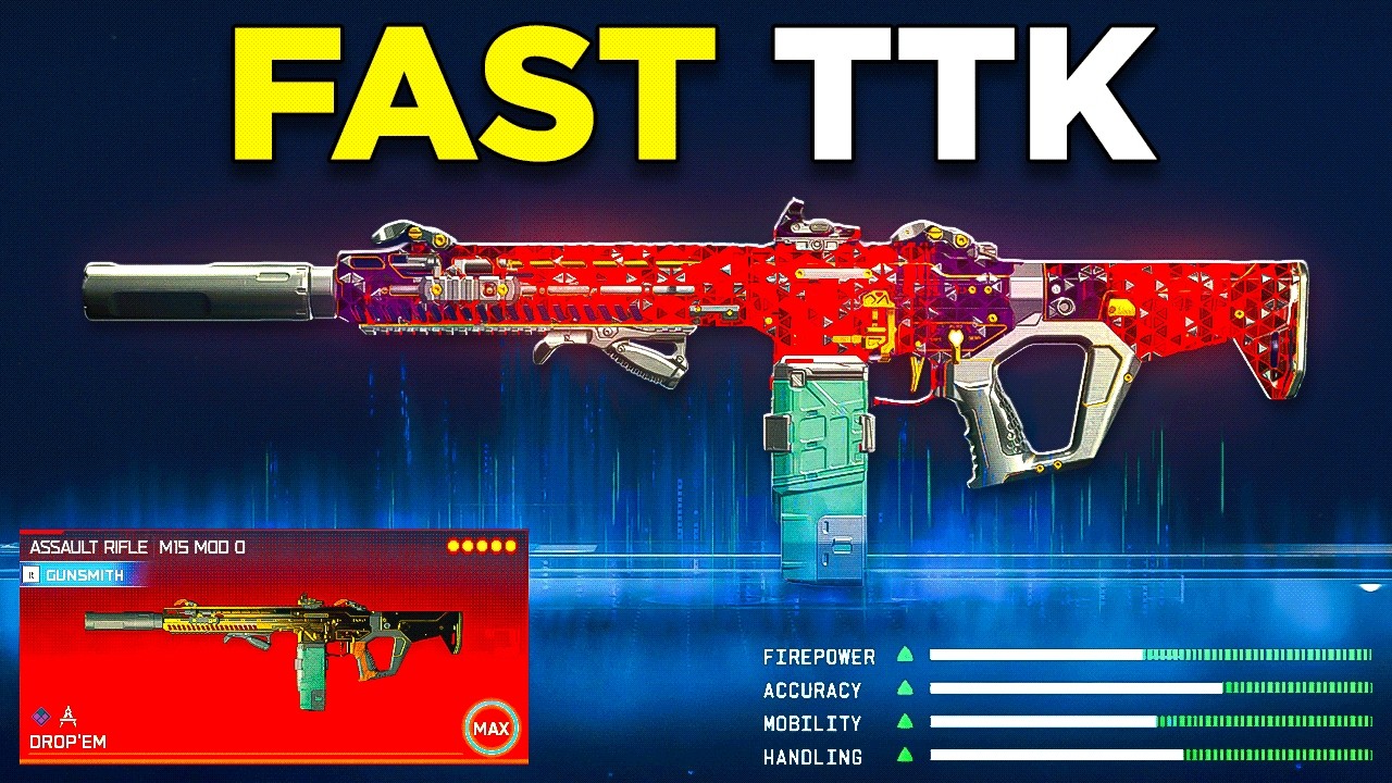 НОВЫЙ #1 КЛАСС M15 в BLACK OPS 7 1 СЕЗОНА! 🏆 (Лучшая сборка класса M15 MOD 0) Лучшие комплекты сн...