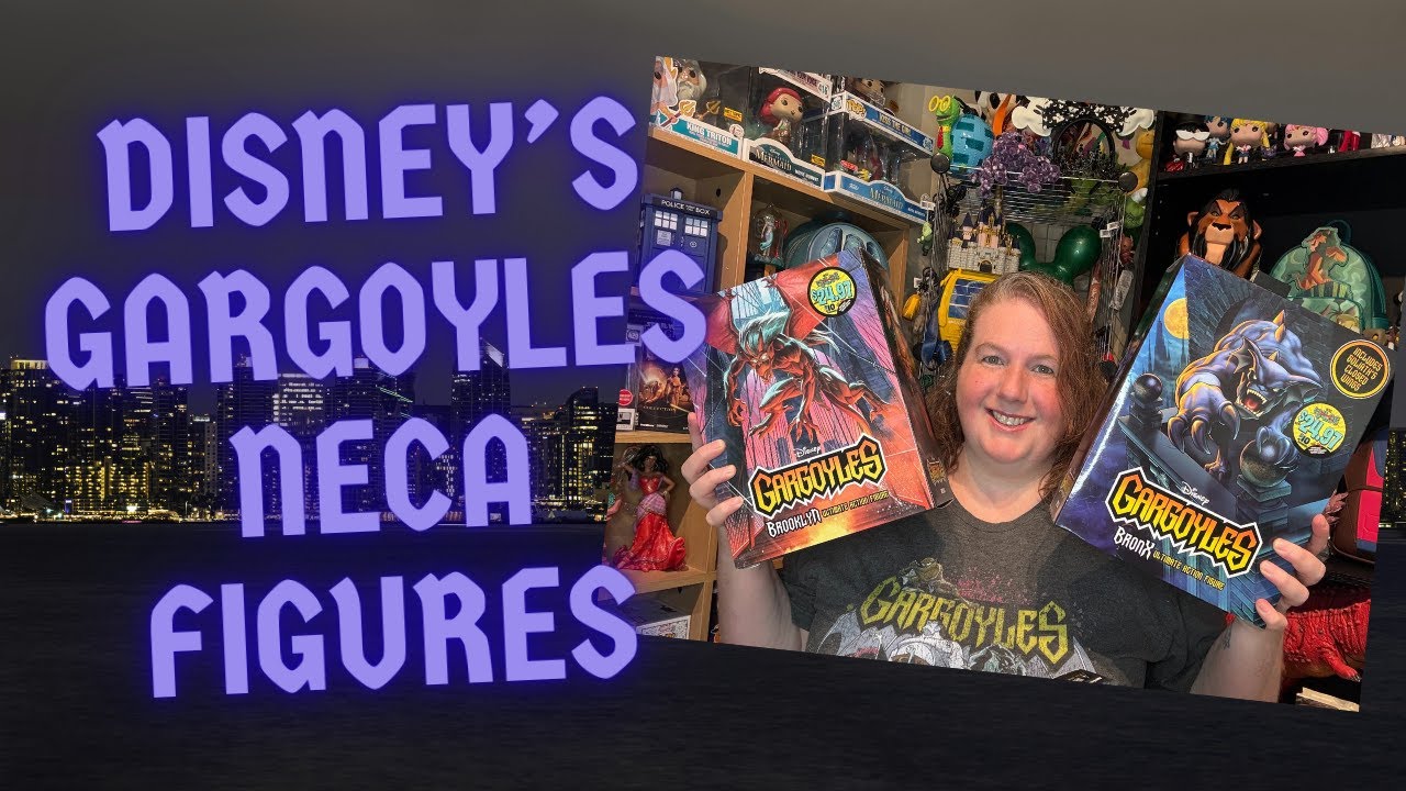 NECA Disney's Gargoyles - Ultimate 7" Scale Action Figures | Brooklyn | Hudson | Bronx | Thailog