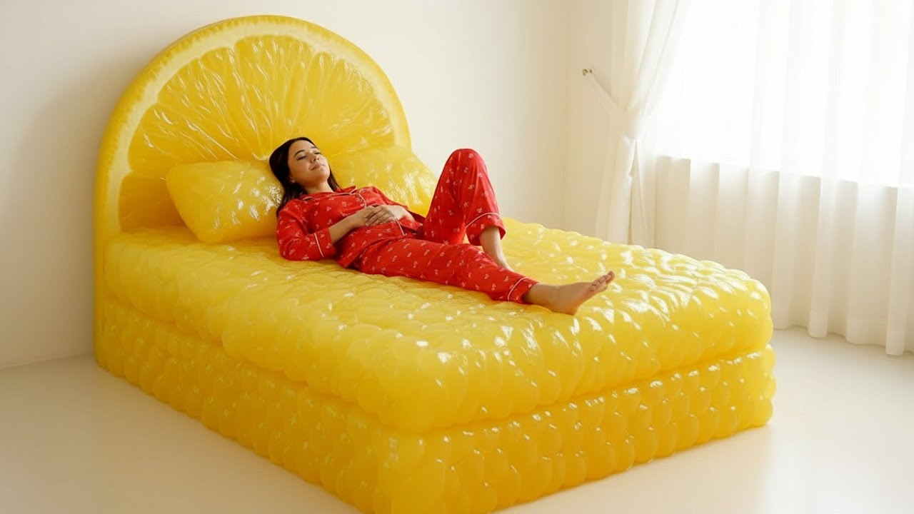 Which Crazy Bed Would You Choose? 🍋🛌✨| ASMR Satisfying Experience