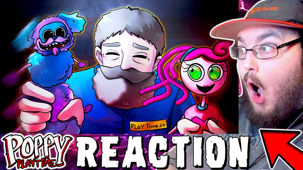 I'm not a monster (PJ Pug-A-Pillar) - Poppy Playtime Ch 2 Animation (Can't I Even Dream) REACTION!!!