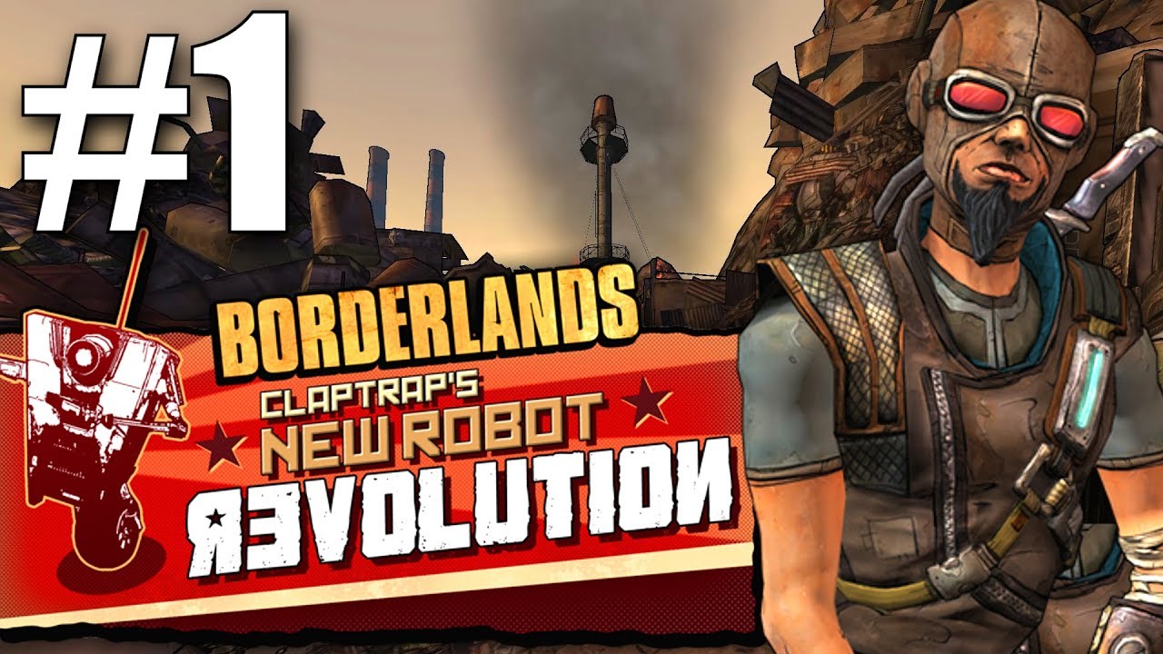 Borderlands - Claptrap's New Robot Revolution! - Part 1 - Patricia Tannis & Tartarus Station!