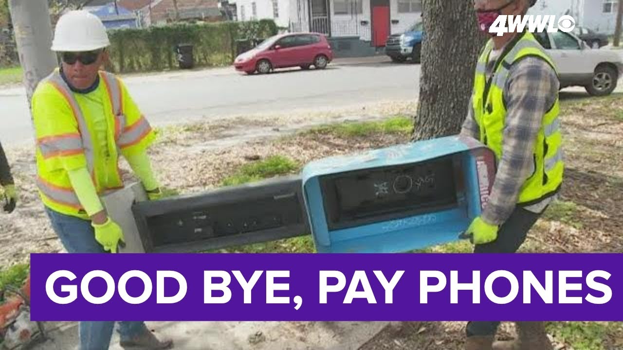 New Orleans getting rid of last remaining pay phones