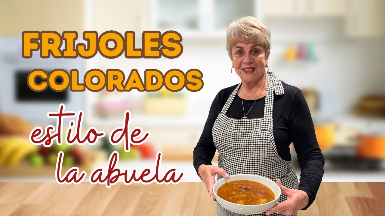 🔥 Frijoles colorados 🇨🇺 Receta cubana con chorizo y calabaza