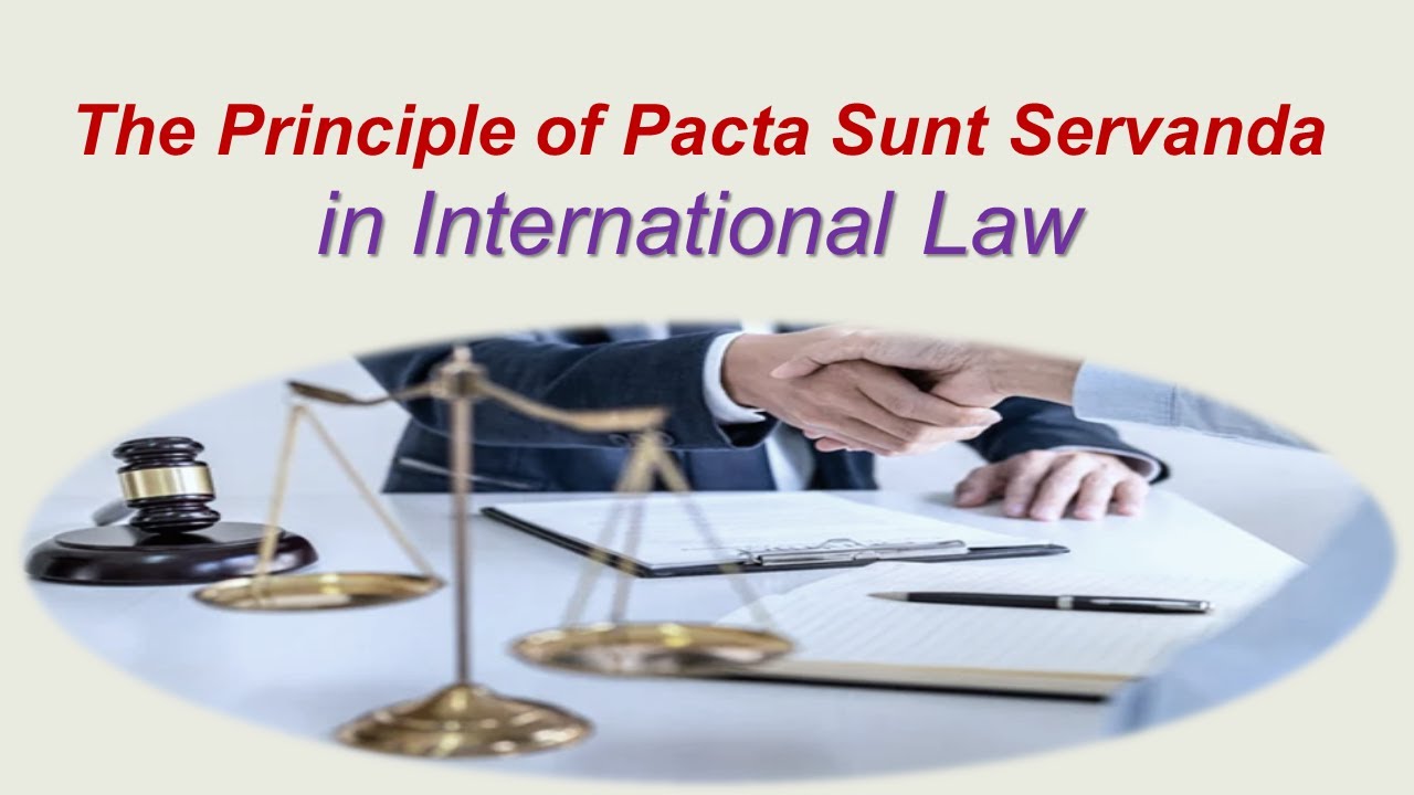 Принцип Pacta Sunt Servanda в международном праве