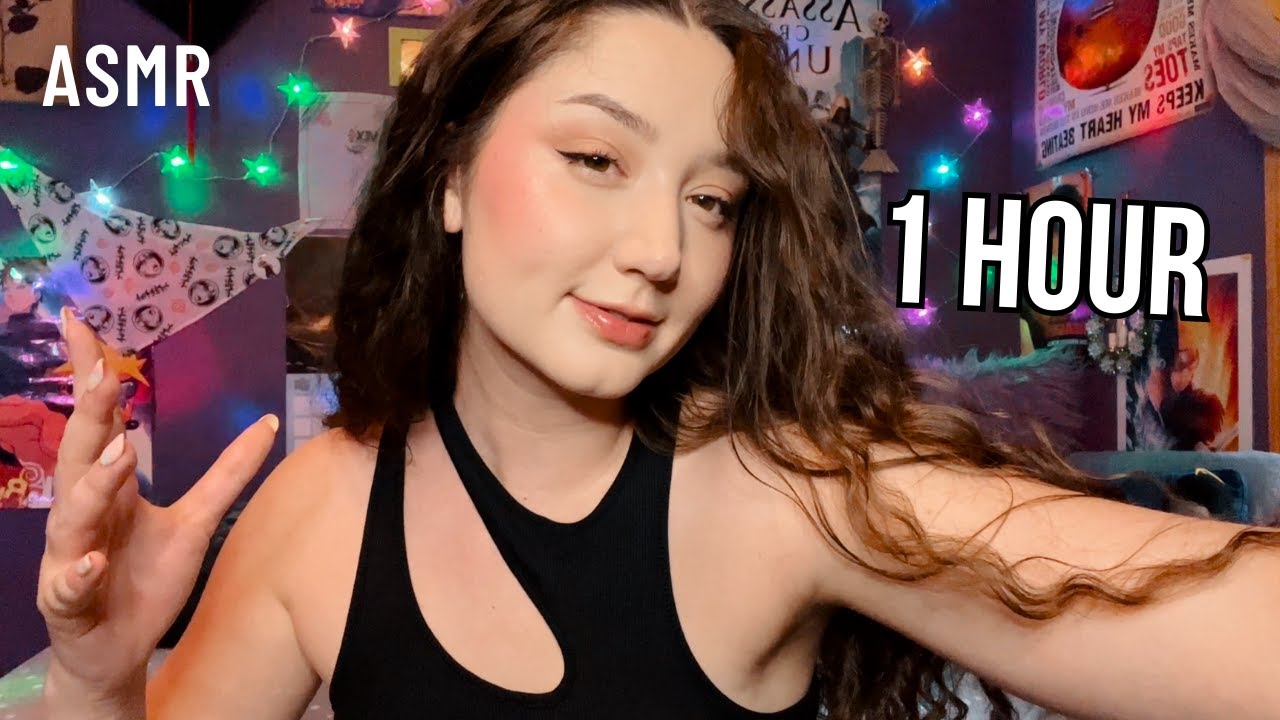 ASMR 1 HOUR OF FAST HAND SOUNDS *AGGRESSIVE*