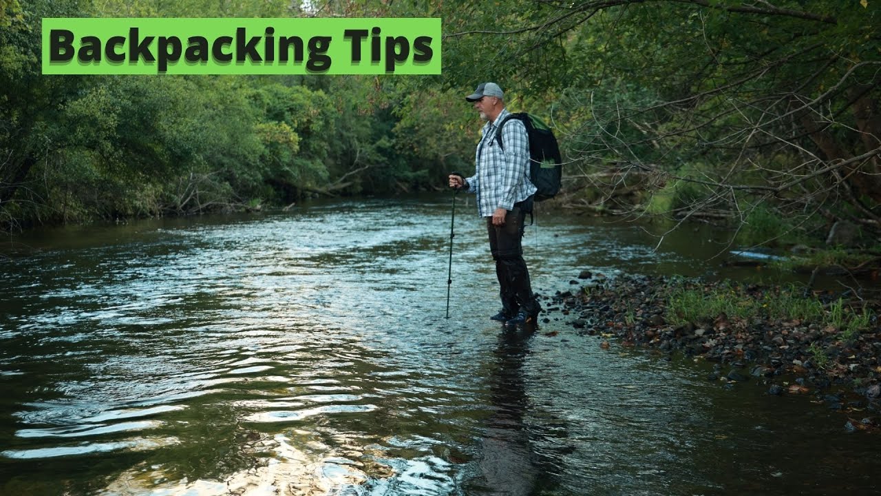Backpacking Tips / Crossing a stream safely