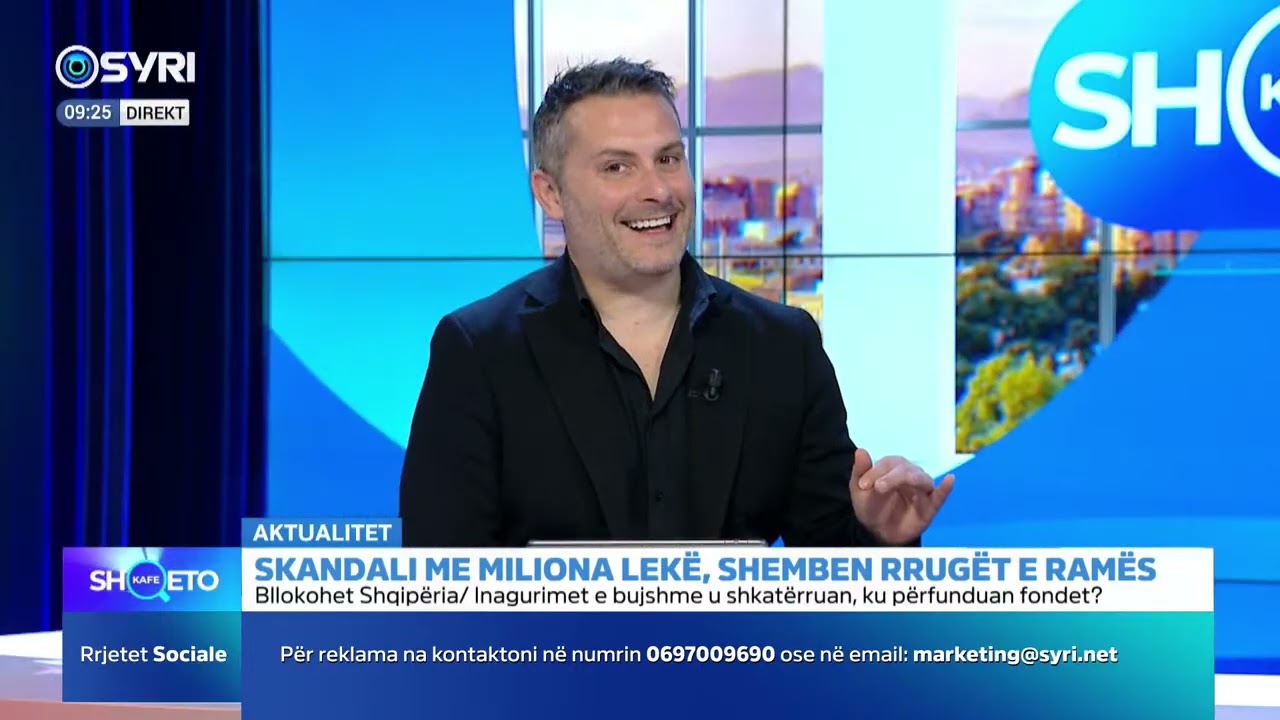 KAFE SHQETO/ Skandali me miliona lekë, shemben rrugët e Ramës