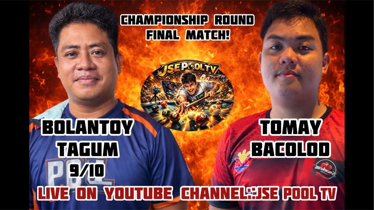 Final Match! Championship Round! Tomay Bacolod 🆚 Bolantoy Tagum 9/10 Race 8