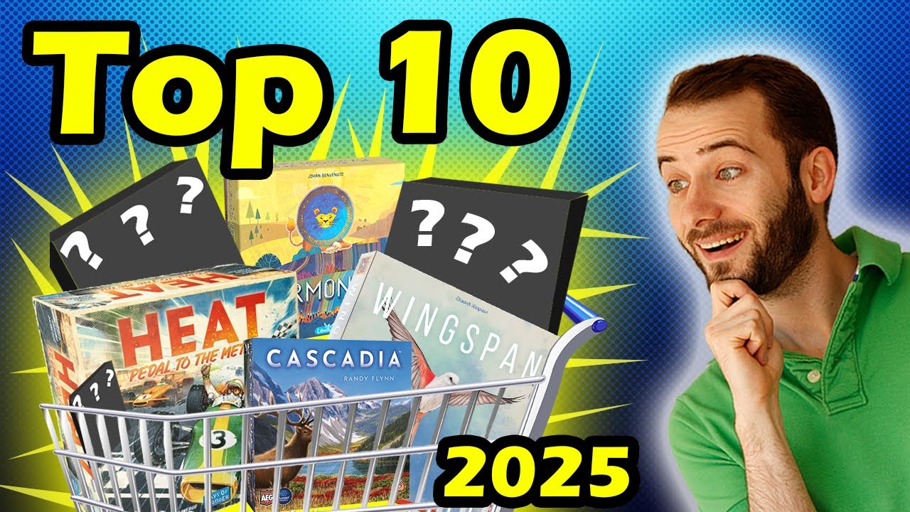 top 10 meest verkochte bordspellen 2025!