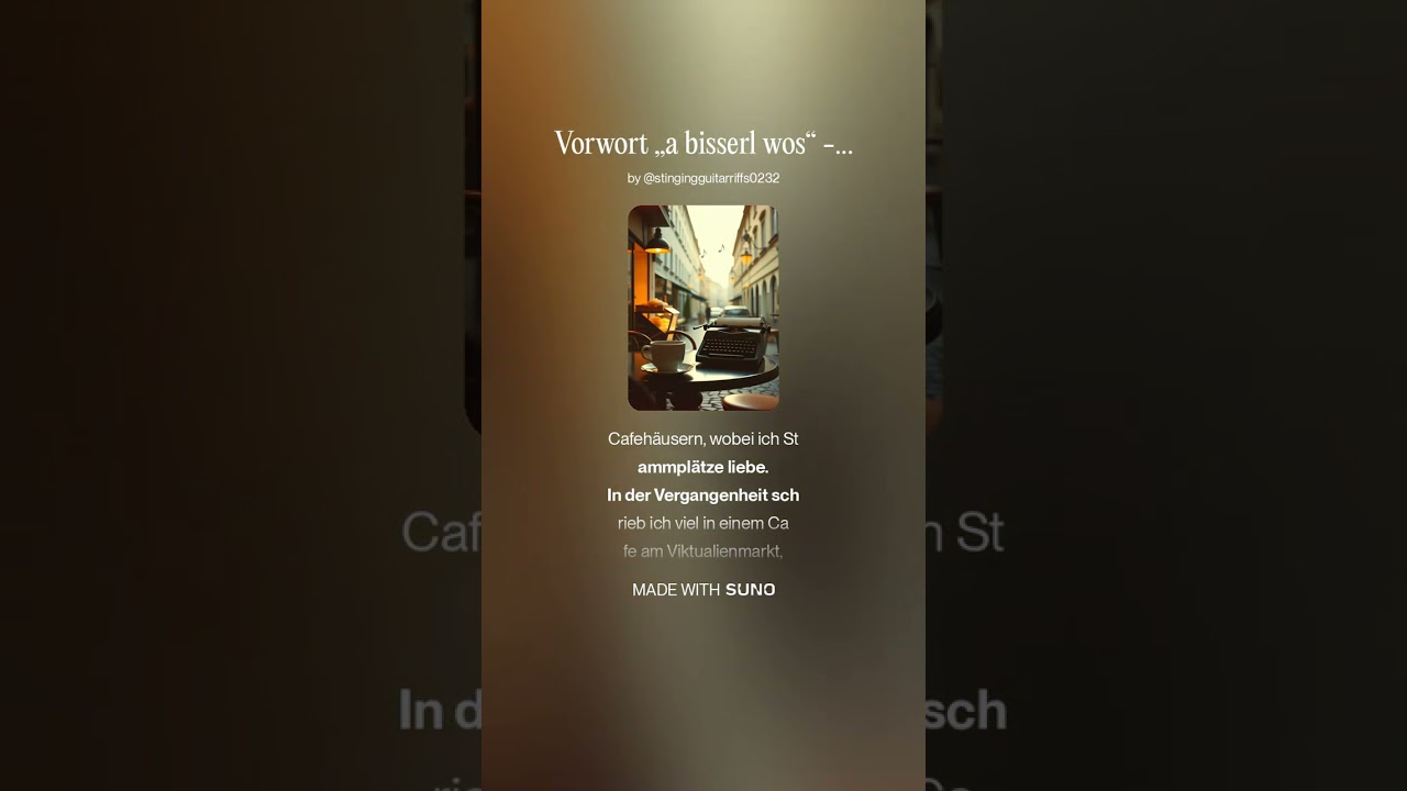 128 4 Vorwort „a bisserl wos“   18 02 2000