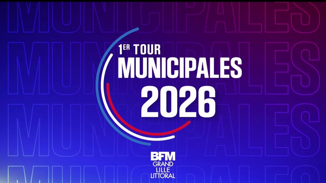 La soirée électorale commence sur BFM Grand Lille et BFM Grand Littoral.