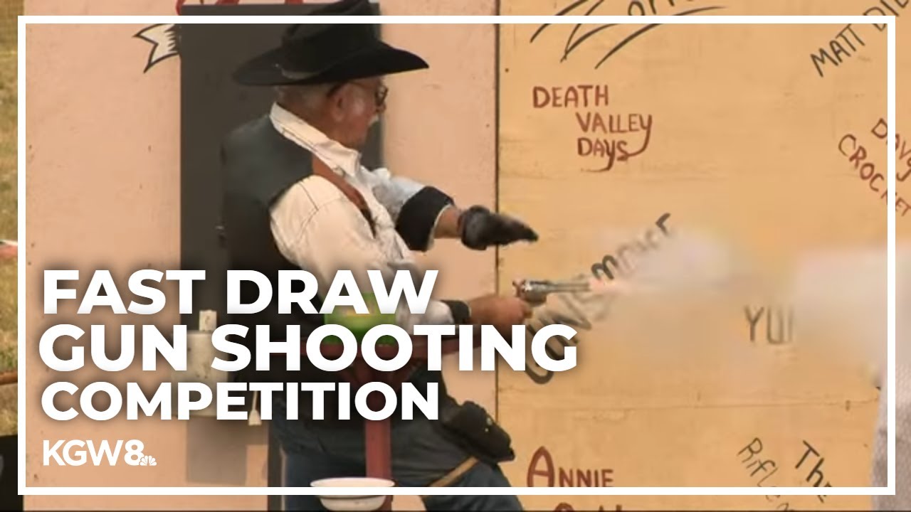 Oregon 6 Gun fast draw world championship in Forest Grove