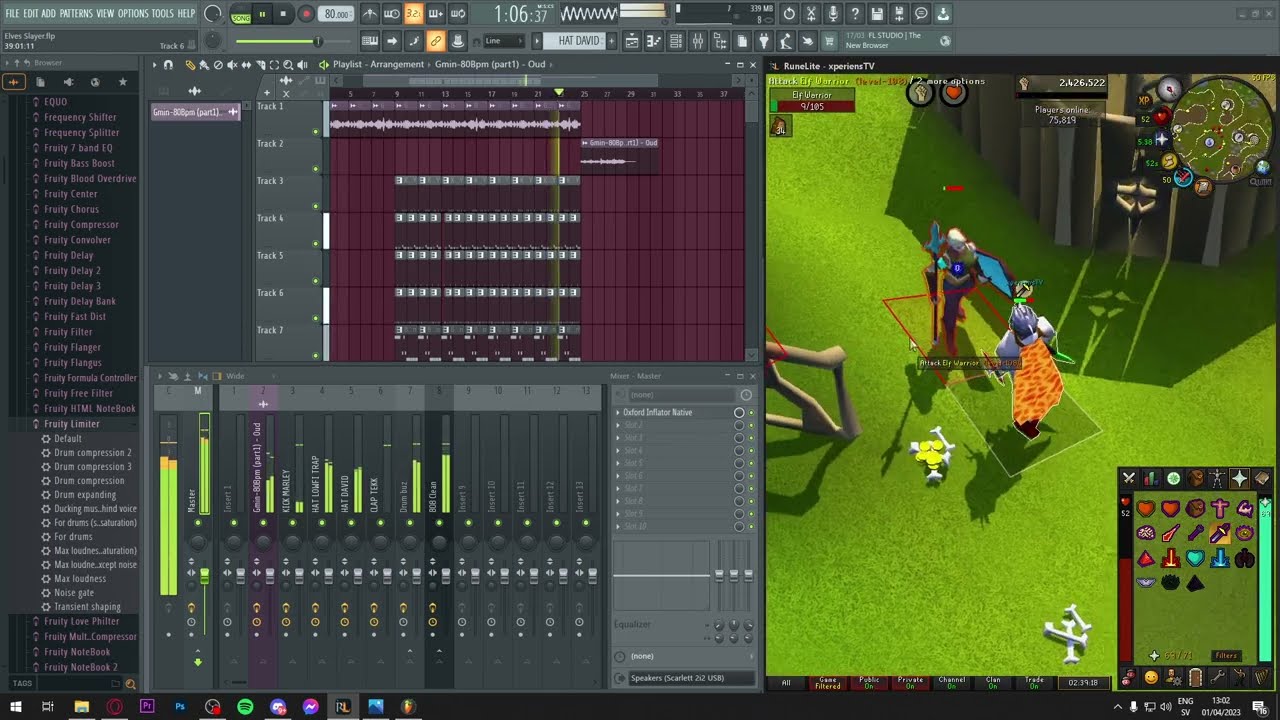 Elven Slayer - OSRS + Beatmaking