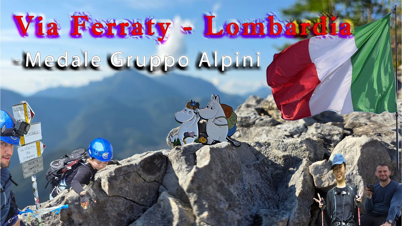 Via Ferrata Medale Gruppo Alpini - Como (Lombardia - Włochy)