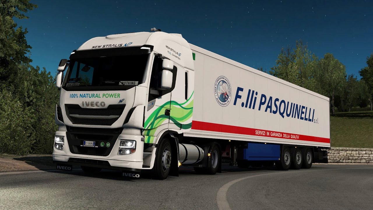 ETS2 1.35 Open Beta Iveco New Stralis NP Naples - Pescara
