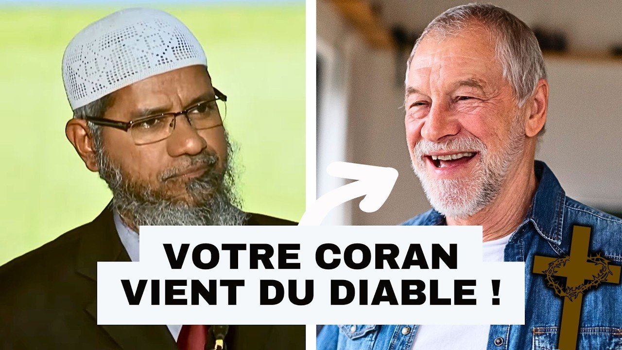 Ce chrétien dit que le Coran vient du DIABLE ?!? - Zakir Naik en français