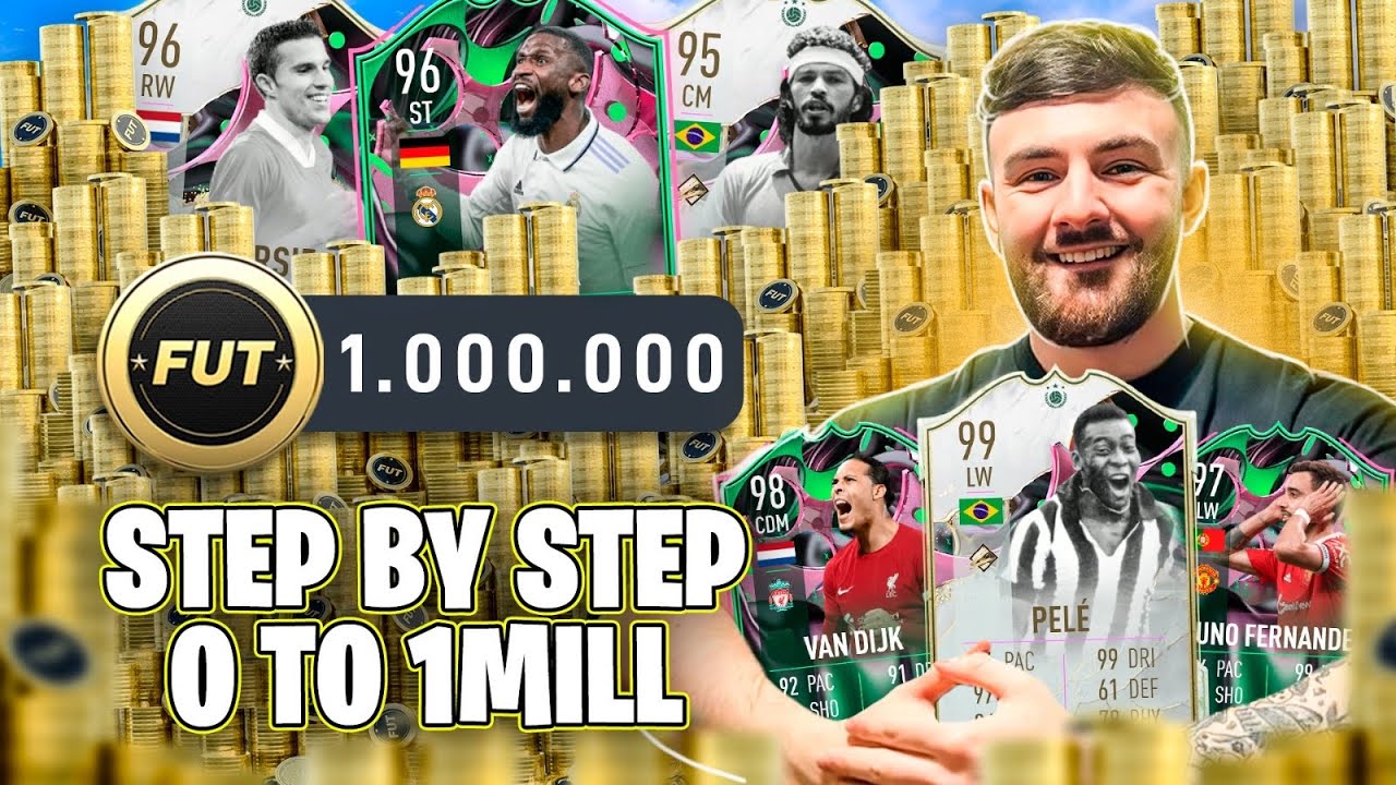 EASIEST way to go from 0 To 1 MILLION coins in FIFA 23! (How To Make 1MILL EASY in FIFA 23) *GUIDE*