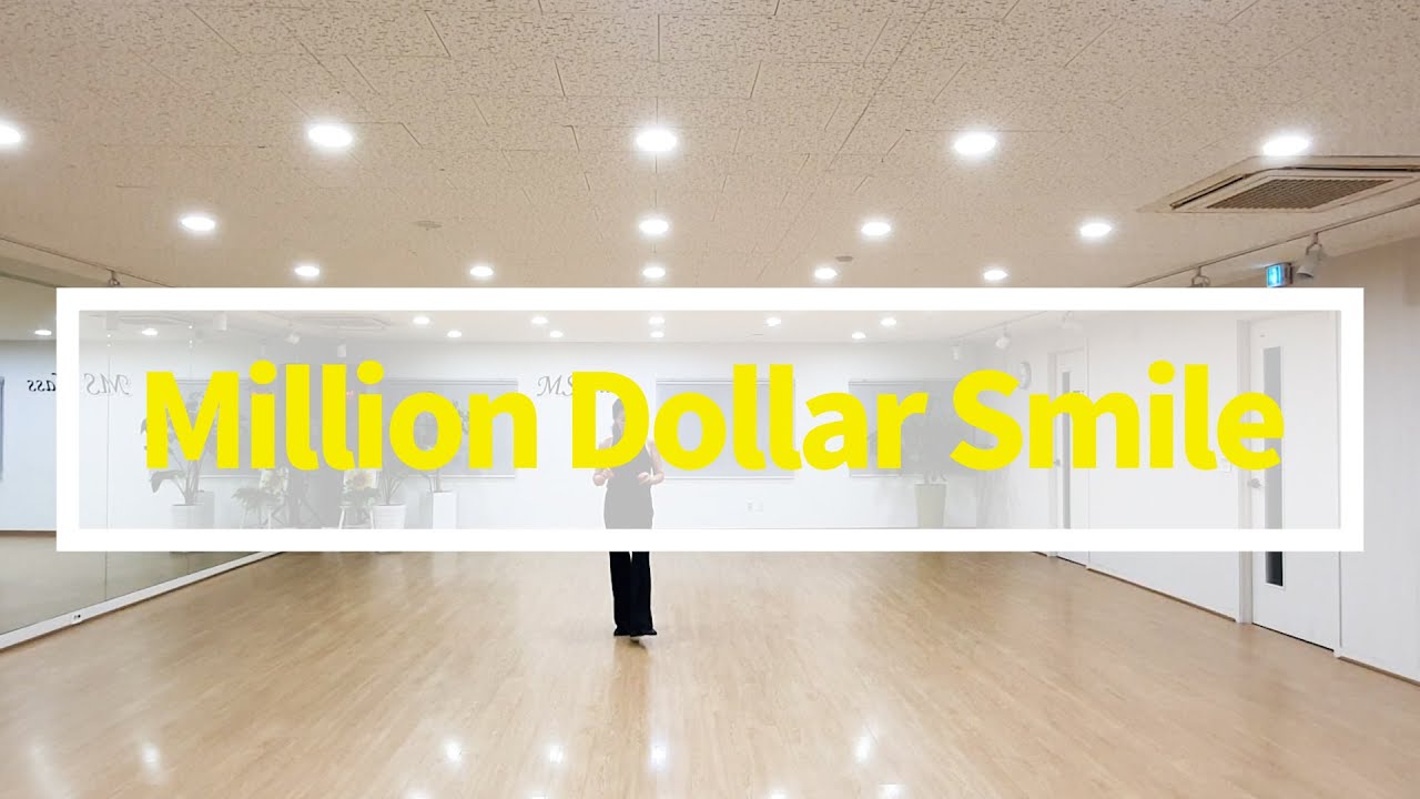 Million Dollar Smile Line Dance by Simon Ward 2025