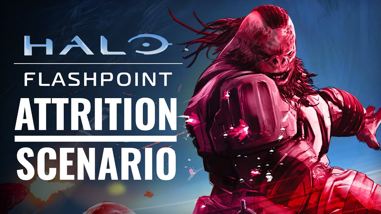 Spartans VS Brutes! Halo: Flashpoint Battle Report | Attrition Scenario