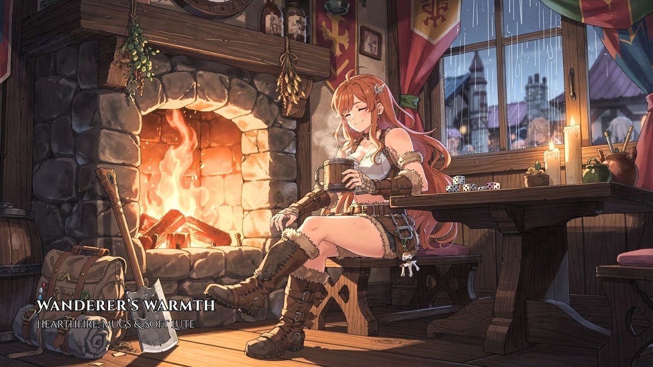 Rainy Evening Tavern | Celtic Music for Focus & Relaxation