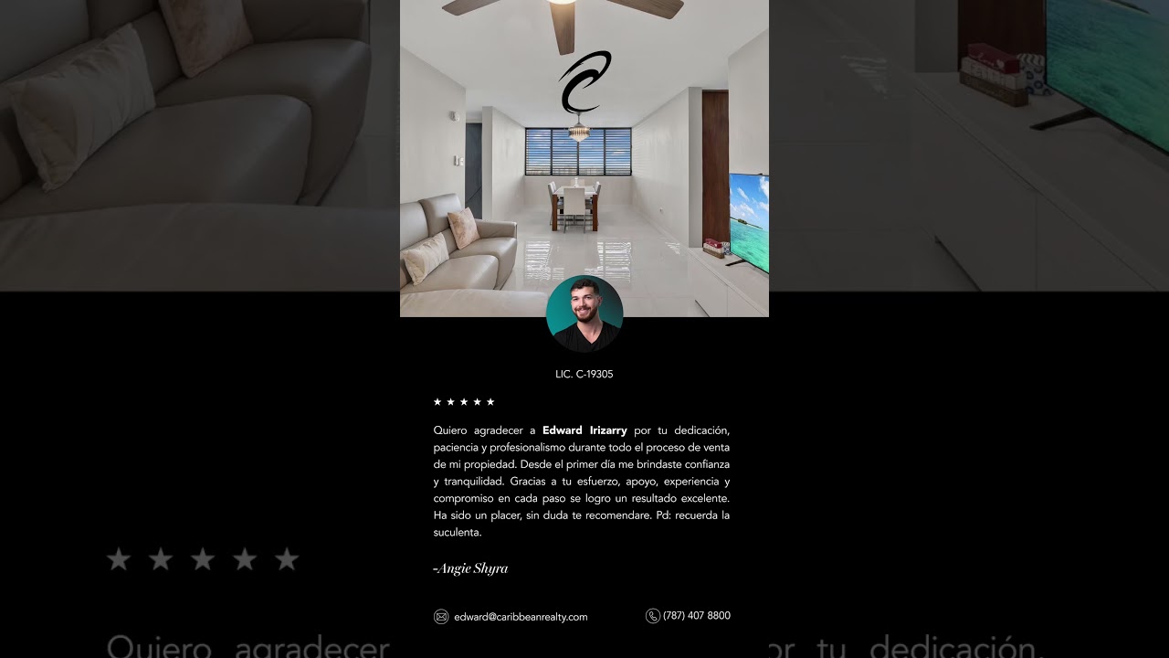 Excelente Review #caribbeanrealty #realestate