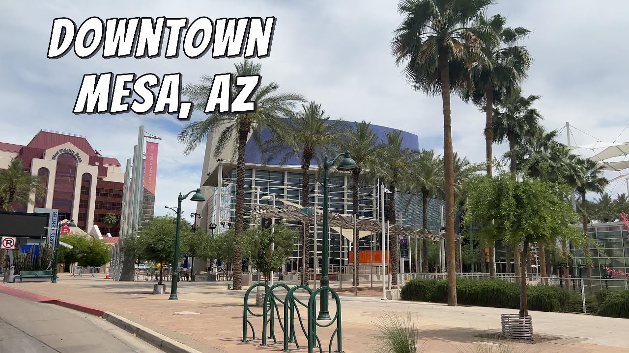 MESA, AZ | 4K Downtown Main St. Tour 2024