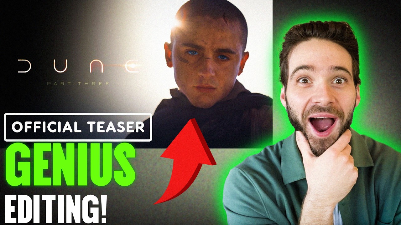 DUNE 3 Trailer Breakdown: Why the Editing is GENIUS!!