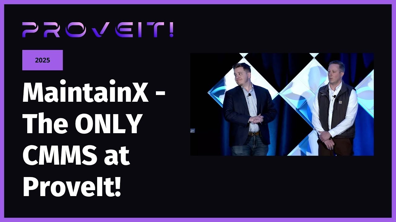 The MISSING LINK in UNS: Work Execution - MaintainX ProveIt! Session