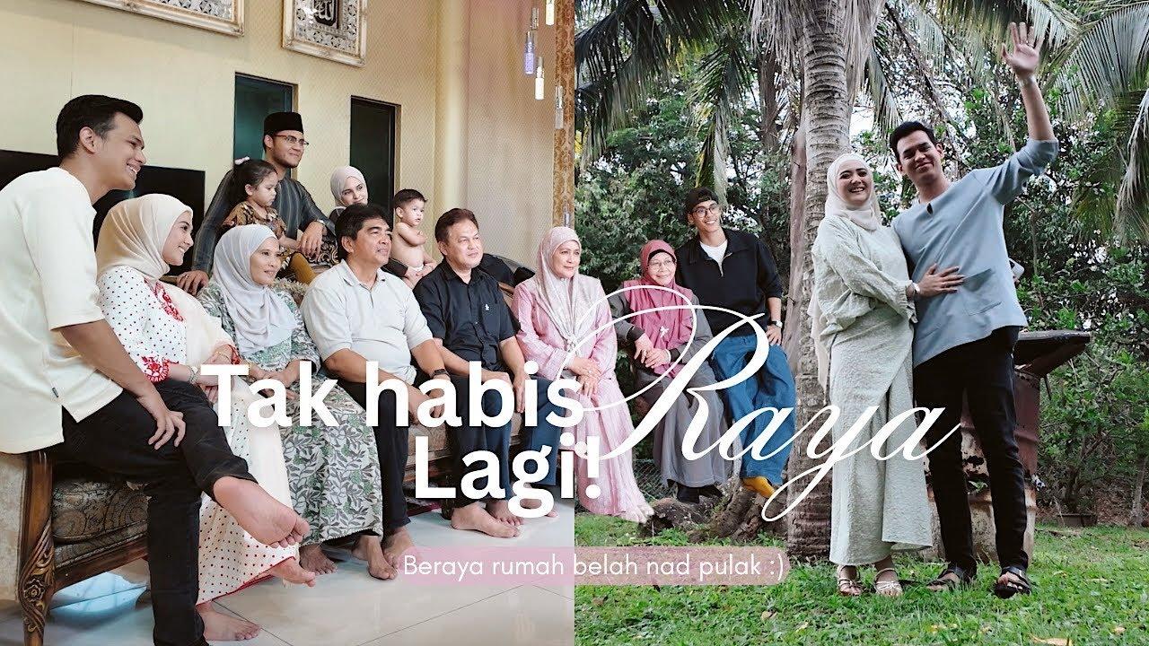 Raya Vlog 2025 - BERAYA RUMAH NAD SAMBIL MAIN GOLF! 🤣⛳️