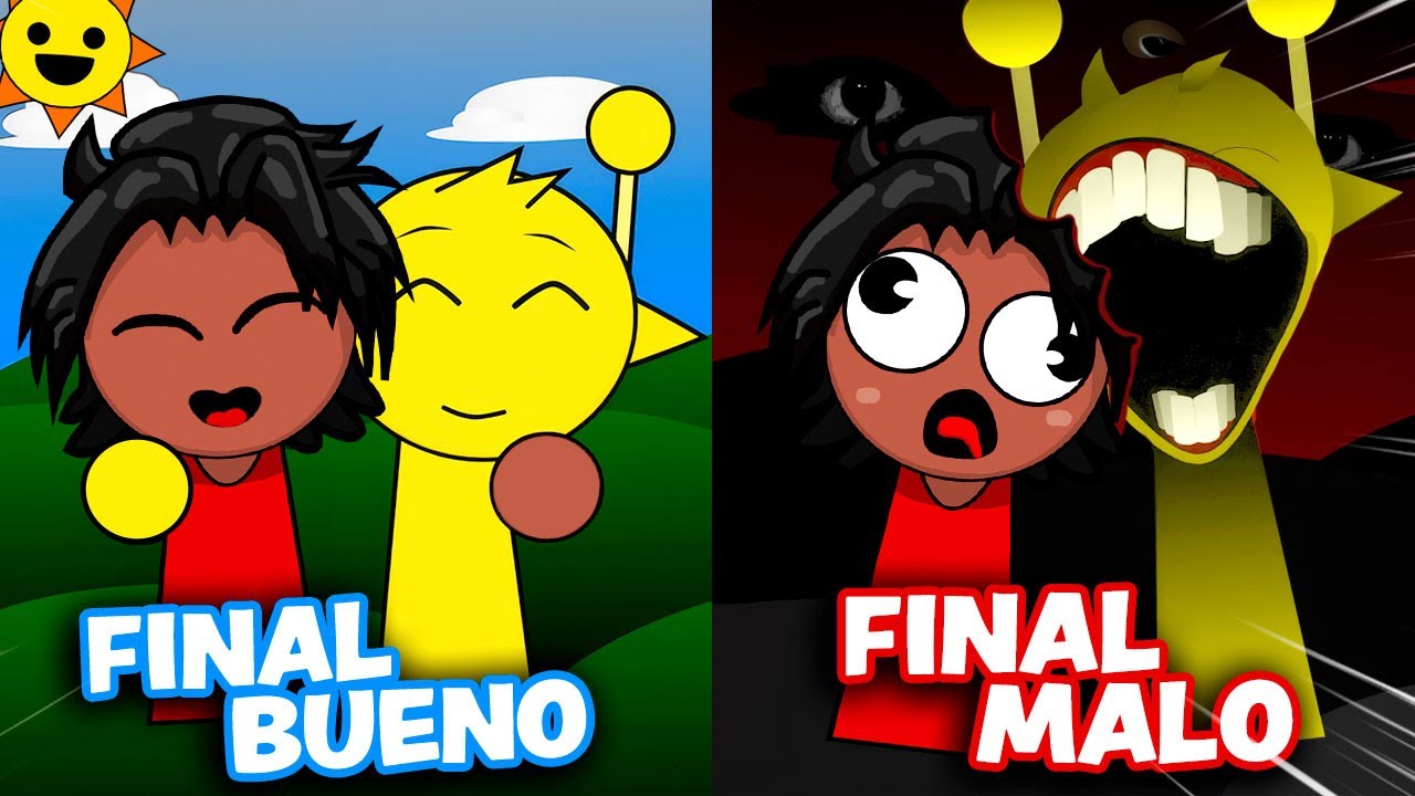 SPRUNKI FINAL BUENO VS SPRUNKI FINAL MALO | INCREDIBOX SPRUNKI LORE MOD