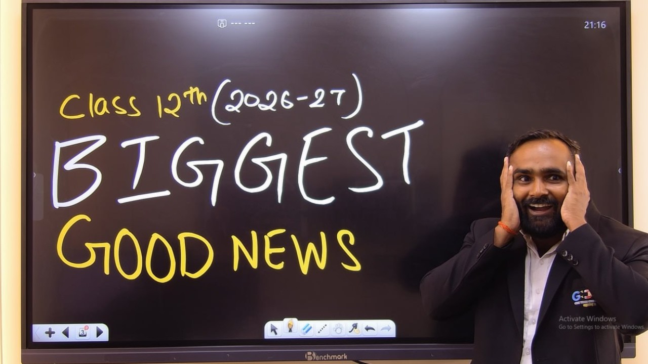 BIGGEST GOOD NEWS💖 FOR CLASS 12TH STD |2026 - 27 |PRADEEP GIRI SIR