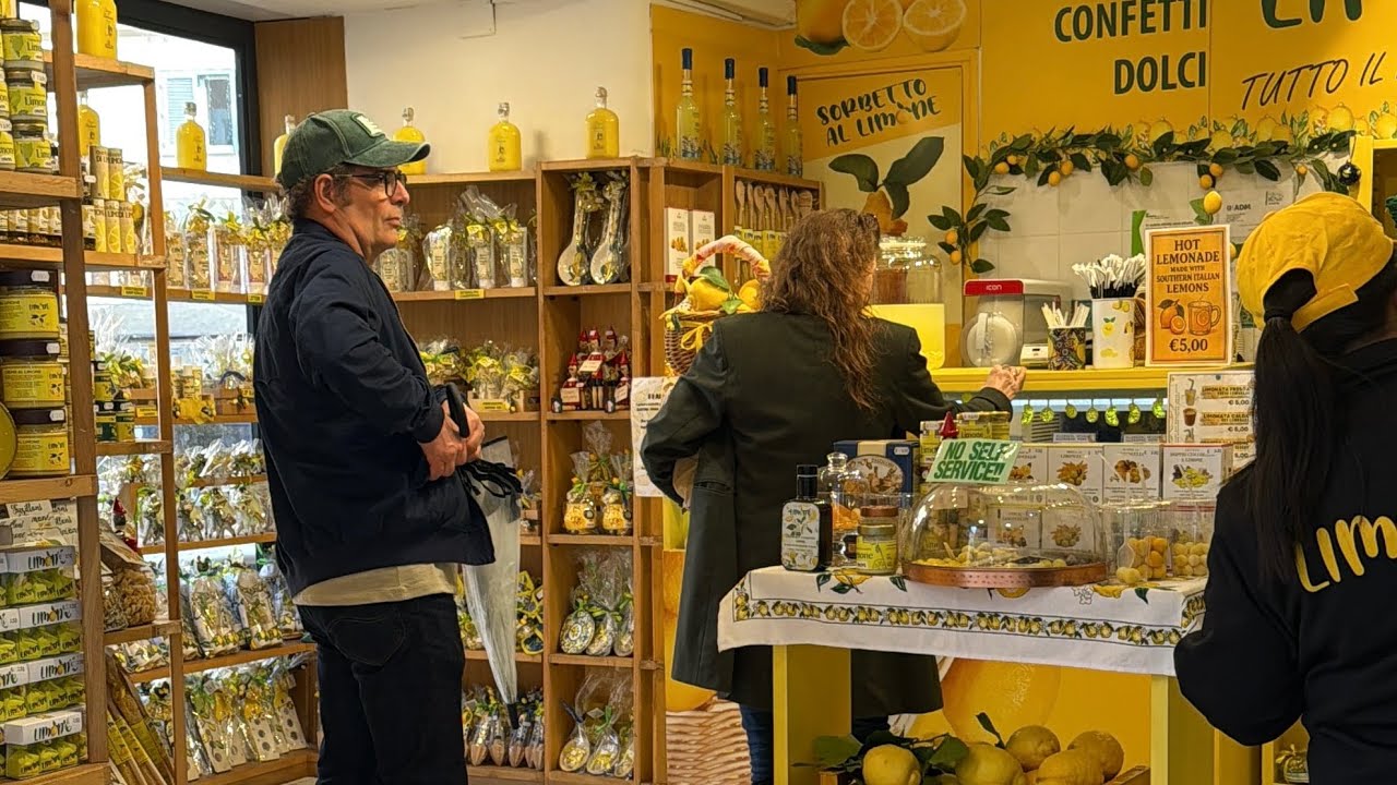 Como es un mercado en Italia? y conociendo el puente Sisto 