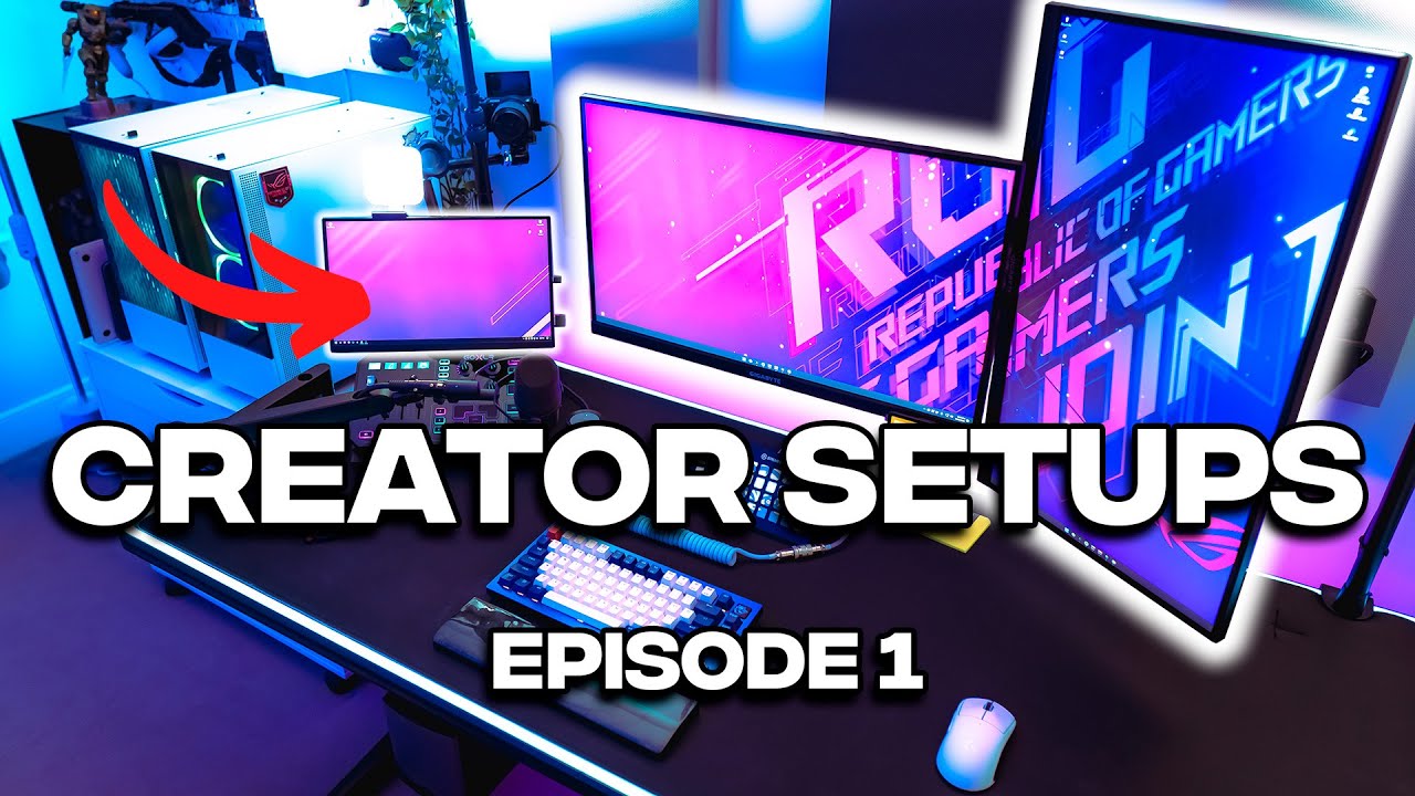 Content Creator Desk & Room Setups - Episode 1 - Personal Favorites