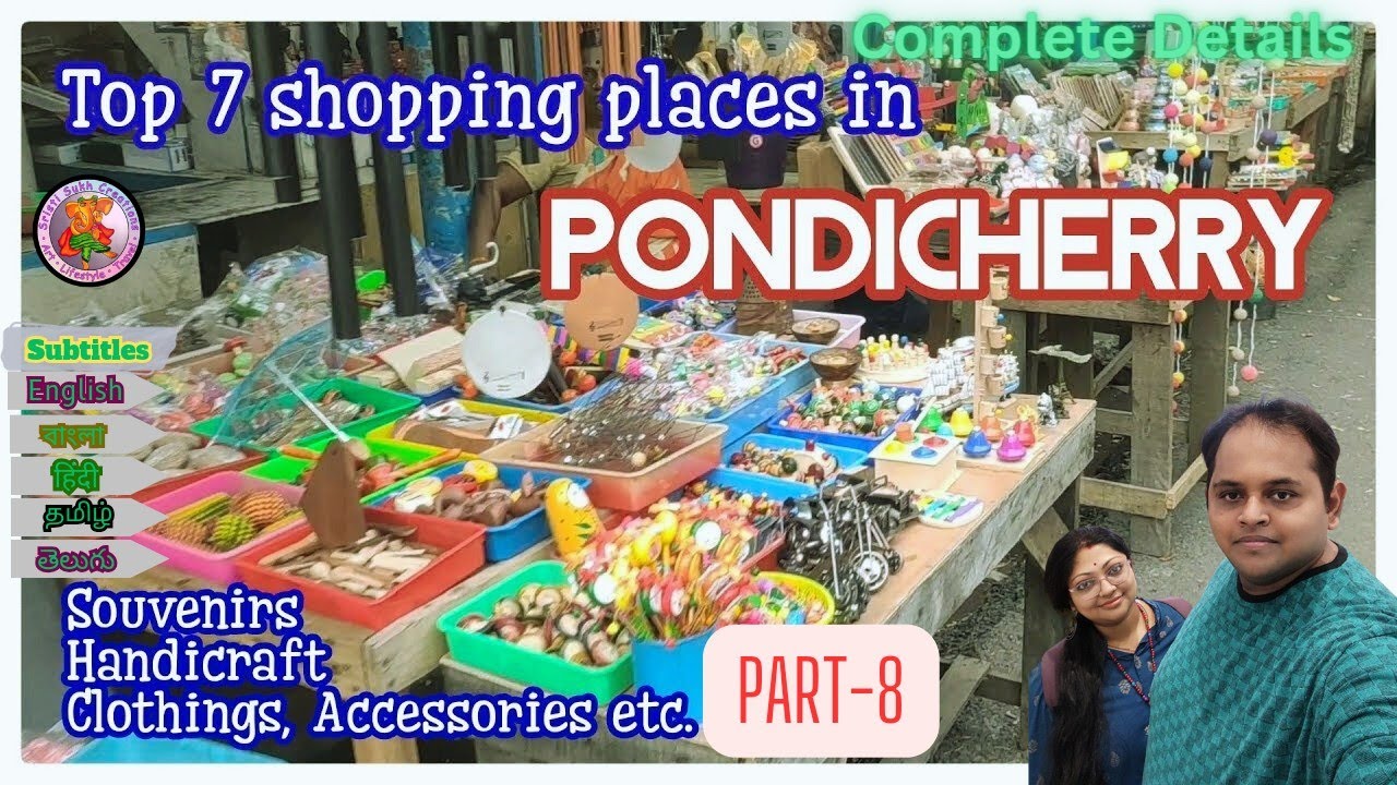 Pondicherry flee market, Night life and Things to buy #pondicherry Part-8