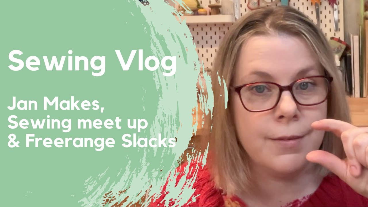 January makes, sewing meet ups, Free Range slacks