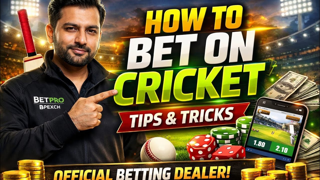 BetPro BPEXCH Cricket Betting Tips & Tricks | How To Bet On Cricket (Winning Method 2026)
