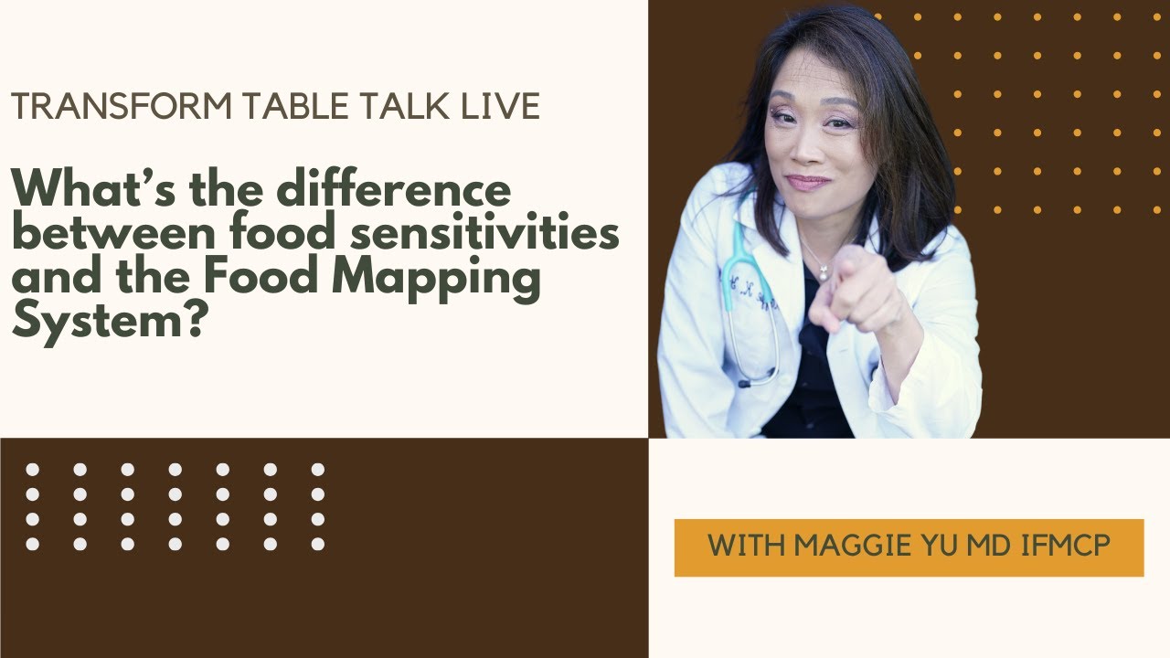 Food sensitivity vs. The Food Mapping System, What's the Difference?