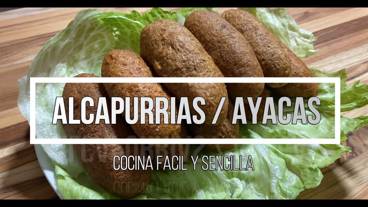 Alcapurrias / Ayacas de Puerto Rico (Puertorrican Alcapurrias) facil y sencillo