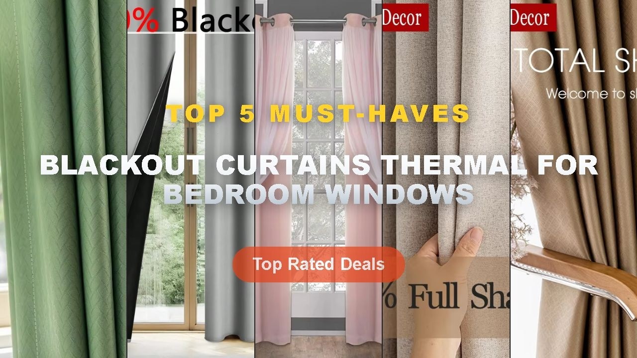 Why Everyone Is Buying Blackout Curtains Thermal For Bedroom Windows - Bedroom Blackout Curtains for