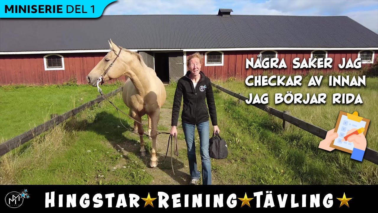 Stallvlogg Känner mig lite rädd när jag ska rida mitt sto [Del: 1/6]