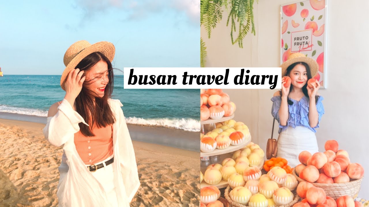 BUSAN TRAVEL DIARY ☀️ the perfect summer, girls trip, cafe hopping, healing vlog